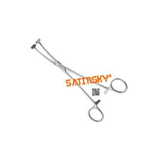 Fórceps de colgajo para cuero cabelludo ADSON Baby 14 CM Microcirugía Manual de acero inoxidable Certificado CE Clase III de fuente confiable - Product Image 3