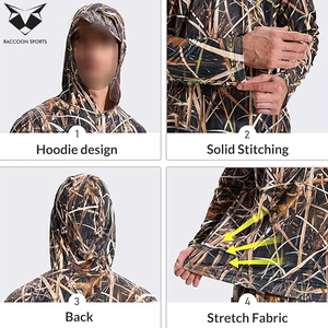 Sudaderas de Caza con Logotipo Personalizado, Ropa para Exteriores, Tejido Resistente, Ligeras, Cortavientos, Estilo Pullover, Precio al por Mayor, Mejor Proveedor - Product Image 6