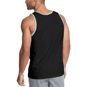 Elegant Look Men's Casual Fitness Tank Top Sportswear Sleeveless Breathable Gyms Vest Hot New Plus Size Tank Top For Men's - Product Image 2