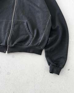 Sudadera con Capucha Personalizada Nesta Sports Designer para Hombre, 420GSM, Algodón French Terry, Cierre de Cremallera, Camuflaje, Lavado Ácido, Estilo Desgastado - Product Image 5