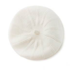 Boina de Lana Cálida para Mujer, Gorro de Invierno Estilo Artista, Boina Vintage Lisa de Color Sólido, Gorros Elegantes de Invierno para Dama - Product Image 1