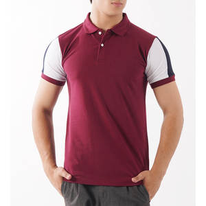 Polo premium para hombre, liso, negro, de manga corta, tela de algodón transpirable, corte ajustado, informal, moderno, para verano. - Product Image 5