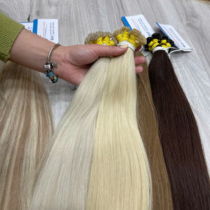 Extensiones de Cabello Humano de Punta Plana de Alta Calidad 2026, Cabello Natural con Cutícula Alineada, Color Natural, Cabello Liso con Punta Plana, Cabello Ruso con Punta de Queratina - Product Image 6