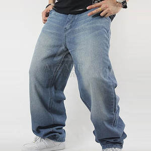 กางเกงยีนส์ทรงหลวมผู้ชายคุณภาพสูงราคาสมเหตุสมผล สไตล์ใหม่ขายดี กางเกงยีนส์ทรงหลวมผู้ชาย - Product Image 5