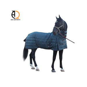 Manta de equitación de alta calidad, impermeable, cálida para invierno, con correas ajustables. - Product Image 4