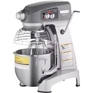 เครื่องผสมอาหารแบบหนัก HL200 ความจุ 20 ควอร์ต เครื่องผสมอาหารแบบตั้งโต๊ะพร้อมฝาครอบป้องกันและอุปกรณ์มาตรฐาน - 120V, 1/2 แรงม้า - Product Image 1