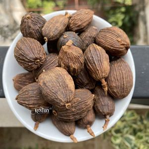 เมล็ดกระวานสีดำพรีเมี่ยมกลิ่นหอมตัวหนา9มม. 100% น้ำมันสมุนไพรปลอดจีเอ็มโอบริสุทธิ์ที่เก็บรักษาไว้ตากแห้งสมุนไพรเดี่ยวแปรรูปลมแดด - Product Image 5