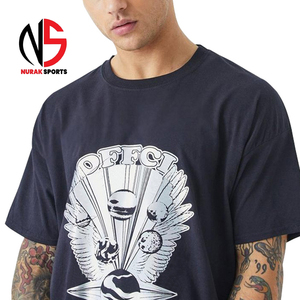 เสื้อยืดโอเวอร์ไซส์ผู้ชายผ้าโพลีเอสเตอร์สั่งทำยอดนิยม / เสื้อยืดโอเวอร์ไซส์ผู้ชายใส่สบาย รุ่น 2026 - Product Image 3