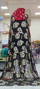 ชุดแต่งงานฟารันซาวีขายดี คุณภาพสูง ผ้าไหมแท้ 100% ระบายอากาศได้ดี พิมพ์ลายหลากสี ประดับคริสตัล ดีไซน์แบบดิรัก โซมาลี ทอแบบดั้งเดิม - Product Image 6