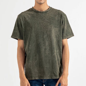 เสื้อยืดสตรีทแวร์ลายกราฟิกวินเทจพิมพ์ลายฮิปฮอปผ้าคอตตอน 100% คุณภาพสูง ดีไซน์สั่งทำพิเศษ ทรงหนา ซักย้อมแบบแอซิดวอช - Product Image 1