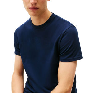 ซื้อเสื้อยืดฮิปฮอปพรีเมียมทรงบ็อกซี่สำหรับผู้ชาย ผ้าฝ้าย 100% สตรีทแวร์ แขนสั้น ลายเรียบ น้ำหนักมาก ทรงหลวมและกว้าง - Product Image 3