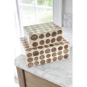 Wholesale Natural Bone Craft Decorative <b>Storage</b> <b>Box</b> for Jewelry and Dry Fruits Bone Inlay <b>Storage</b> <b>Box</b> - Product Image 1