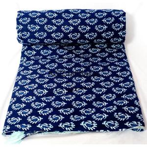 Tissu 100% coton écologique tissé, séchage rapide, respirant, léger, imprimé à la main, vêtements pour femmes et filles - Rajasthan - Product Image 6