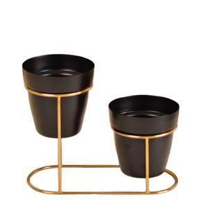 Soporte de alambre moderno superventas, macetas brillantes, macetas decorativas de lujo, macetas para decoración del hogar, macetas para macetas - Product Image 1