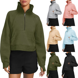 Nueva Llegada, Sudadera con Capucha para Mujer, Estilo Único, Poliéster y Algodón, Forro Polar Transpirable, Diseño Sólido para Uso Casual de Invierno - Product Image 1