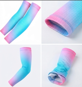 Manchons de protection solaire UV en soie glacée respirants et doux pour la peau, de haute qualité, pour adultes, personnalisables, vente en gros - Product Image 3