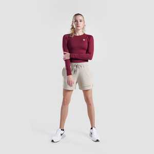 Shorts de sport confortables pour hommes, couleur unie, légers, respirants, séchage rapide, taille élastique, bande latérale, nouvelle collection - Product Image 4