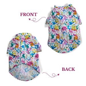 Vestido de Verano Impermeable de Lujo para Perro, Chaleco Refrigerante sin Mangas, Lindos Diseños a Rayas, Ropa de Algodón Personalizable para Perro - Product Image 2
