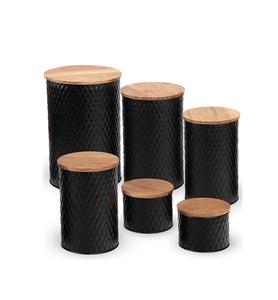 Private Branding Heavy Duty Metal <b>Kitchen</b> <b>Storage</b> Jar For Dry Food <b>Storage</b> With Durable Rust Resistant Material - Product Image 1