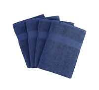 Ensemble de serviettes de bain en coton turc à séchage rapide de luxe 4 pièces Serviette de gros écologique durable