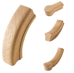 Rampe d'escalier en bois massif, design traditionnel, pièces d'escalier durables pour escalier moderne et élégant de EFS Thanh Nghia - Product Image 1