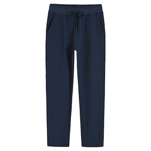 Pantalon de jogging décontracté vintage pour femme, coupe droite classique, taille ajustable, 100 % coton, coupe-vent, séchage rapide, écologique - Product Image 1