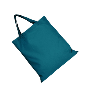 Custom Solid Color And Logo Winter Open Cotton Canvas Tote <b>Bag</b> Woven Short Handle Portable Fashion Shopping Gift - Product Image 3