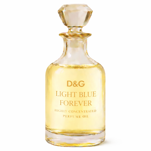 Perfume de Lujo Concentrado Sin Alcohol D&G Light Blue Forever de 500 Gramos, Aroma Francés de Larga Duración - Product Image 1