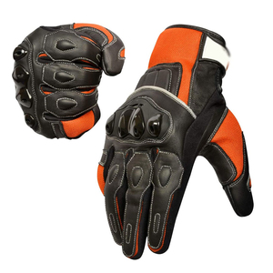 ถุงมือมอเตอร์ไซค์แบบใหม่ MOQ ต่ำ มีสินค้าในสต็อก ถุงมือมอเตอร์ไซค์ป้องกันมือ ถุงมือขี่มอเตอร์ไซค์ - Product Image 6