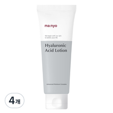 Loción Hidratante con Ácido Hialurónico Manyo Factory, 100 ml, Paquete de 4 Tubos, Precio con Descuento - Product Image 1