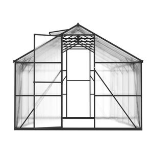 Serra in Policarbonato 8 x 12 FT, Resistente, in PVC, Montaggio Rapido, con Ventilazione Regolabile, Porta Bloccabile a Spinta e Trazione, Piccola Serra da Esterno - Product Image 1