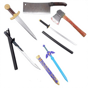 Couteau à pizza type hache, manche en bois, tête en acier forgé, qualité industrielle, 9 lames tranchantes, SHARP POINT TRADERS, garantie 6 mois, Mattock - Product Image 2
