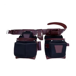 Wholesale Custom Design Top Selling <b>Leather</b> <b>Tool</b> Bags Solid Color Best Quality Cheap Price <b>Leather</b> <b>Tool</b> Bags - Product Image 1