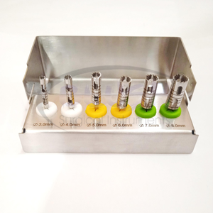 6 piece dental implant drill set with long drills for precise and controlled surgical procedures By <b>Blush</b> Surgical - Product Image 4