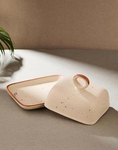 Contenedor de Mantequilla Vibrante con Tapa de Acabado Brillante, Perilla de Fácil Apertura, Bandeja Compacta para Servir, Caja Moderna para Guardar Mantequilla en la Cocina - Product Image 4