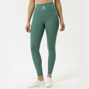 Leggings de fitness pour femmes, pantalons de yoga extensibles à taille haute, coupe slim, respirants, séchage rapide, vêtements de sport légers - Product Image 1