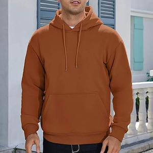เสื้อฮู้ดดี้ผู้ชายผ้าฝ้ายกันน้ำ พิมพ์โลโก้ตามสั่ง รับผลิต OEM ขายดี เสื้อฮู้ดดี้ผ้าฟลีซกันน้ำ ระบายอากาศได้ดี - Product Image 4