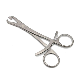 Pinzas de sujeción de placas y huesos de primera calidad |   Instrumentos de Fijación de Fracturas Ortopédicas de Acero Inoxidable con Punta Dentada, Certificación CE ISO - Product Image 1