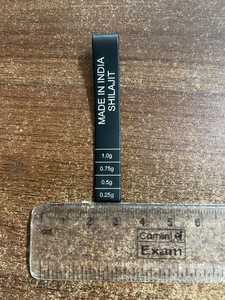 Cuchara Compacta de Shilajit, Cuchara Metálica para Resina Ayurvédica, Ideal para Viajes - Product Image 5