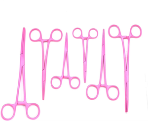 Juego de Hemostatadores Rainbow Ultimate de 6 Piezas, Instrumentos Quirúrgicos Manuales de Precisión Reutilizables, Certificación CE ISO13485 Clase - Product Image 4