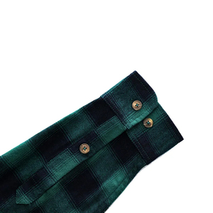 Camisas de Franela de Nuevo Diseño para Ropa de Trabajo, Hechas a Medida, a Cuadros, de Manga Larga, de Algodón, MOQ Bajo, Proveedor de Ropa Urbana - Product Image 6