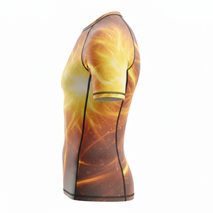 Camiseta premium de compresión para hombres, mujeres y niños, para MMA, BJJ, jiu jitsu, entrenamiento sin gi, sublimada personalizada, duradera, al por mayor. - Product Image 3