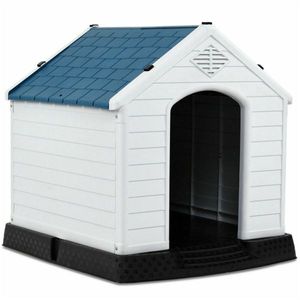 33.5\" Plastic Pet House Stylish Dog House Furniture - Product Image 4