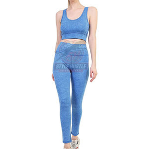 Conjunto de Yoga para Mujer, Superventas, MOQ Bajo, Color Sólido, Último Diseño, Precio al por Mayor - Product Image 2