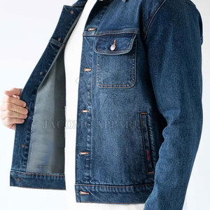 Custom Premium Jeans <b>Jacket</b> <b>Men</b> <b>Lightweight</b> Design Stylish Appearance And Comfortable Wear For Daily Lifestyle - Product Image 6