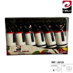 Peinture acrylique blanche PINTURA ACRILICA, peintures acryliques de haute qualité - Product Image 3