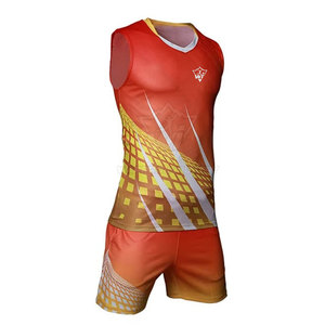 Uniforme de volley-ball confortable fabriqué au Pakistan, conçu pour une utilisation durable en salle et en extérieur. - Product Image 4