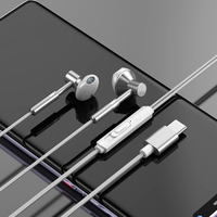 Nouveaux écouteurs filaires Type-C 2026 pour téléphone, oreillettes intra-auriculaires avec microphone, écouteurs filaires basiques