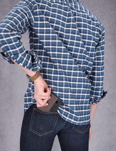 Cartera Corta de Cuero Genuino para Hombre de Alta Calidad, con Cierre y Múltiples Ranuras para Tarjetas, Diseño Práctico para Uso Diario, OEM 2026 - Product Image 6