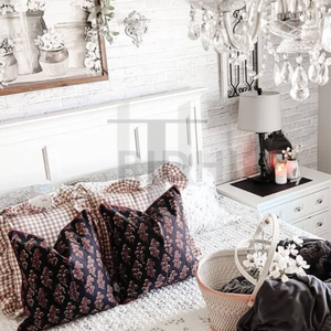 Ridhi nouveaux coussins noirs de minuit pour la décoration intérieure housses de coussin en coton pour oreillers de canapé décoratifs pour le salon - Product Image 2